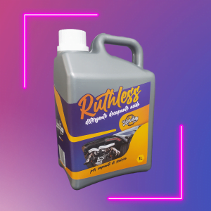 Tanica da 1000ml di detergente professionale per marmitte Ruthless