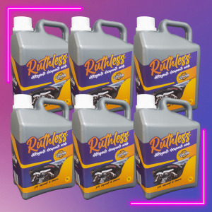 6 Taniche da 1000ml di detergente professionale per marmitte Ruthless